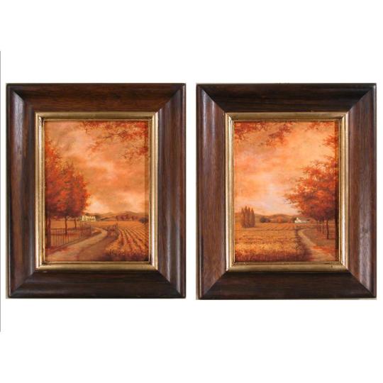 mediteransky klasicke toskanske krajinomalba obraz dekora antikovane nastenne kuchyna obyvacka letna chata vidiecka spalna toskanske dreveny ram zlaty luxusny exkluzivny malba dekor domov interierove zariadenie dekor toscana obrazy.jpg